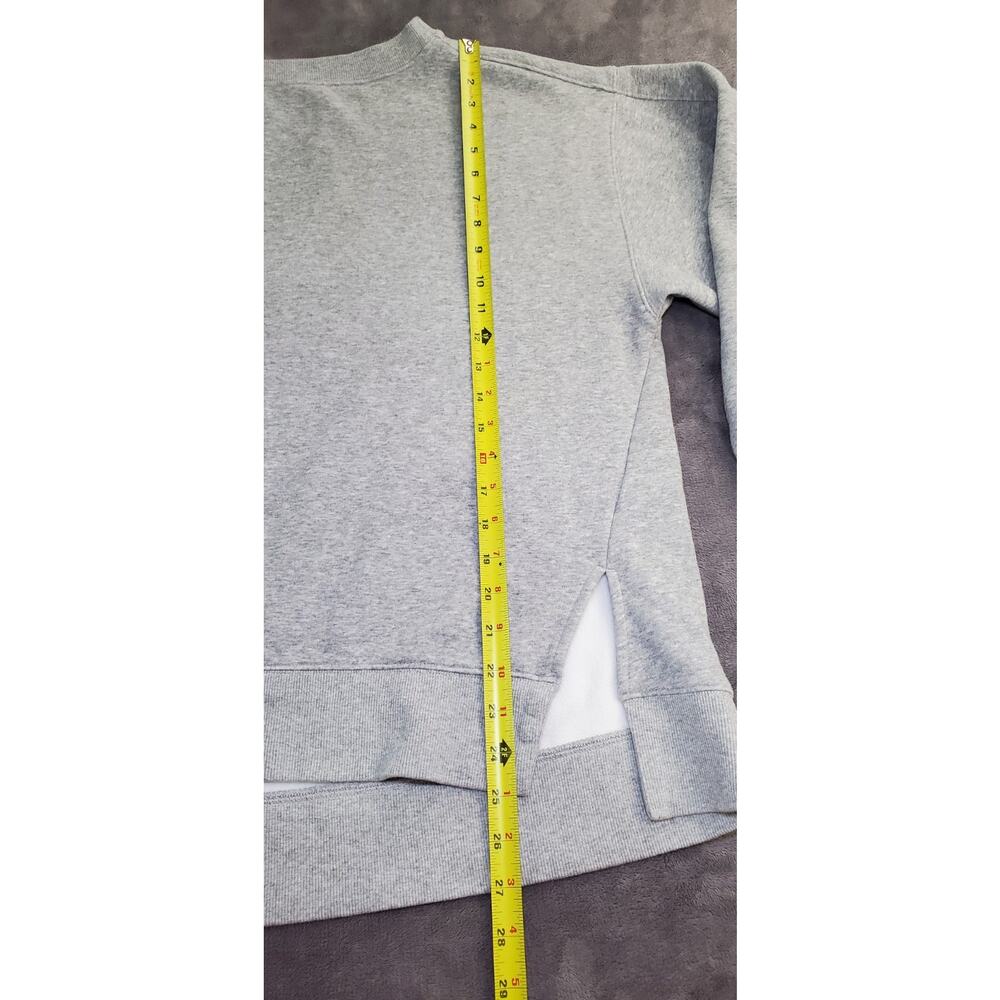 Fabletics Size Xl Solid All Grey Pullover Oversiz… - image 2